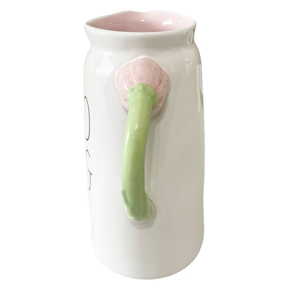 NEW HTF Rae Dunn HELLO SPRING Pitcher 🌸🌸🌸 - Picture 4 of 6